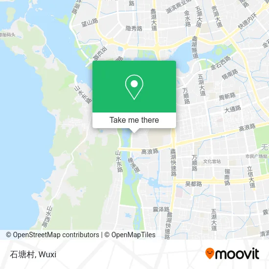 石塘村 map