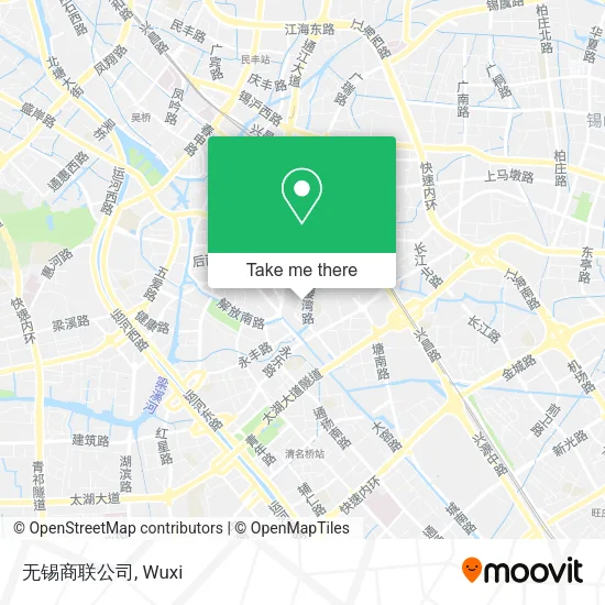 无锡商联公司 map