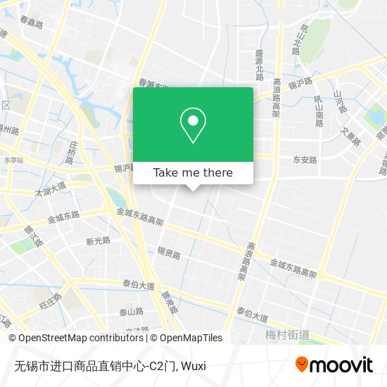 无锡市进口商品直销中心-C2门 map