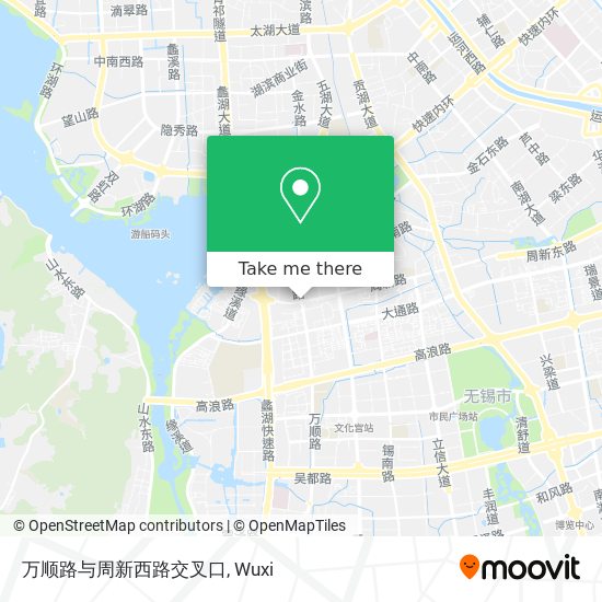 万顺路与周新西路交叉口 map