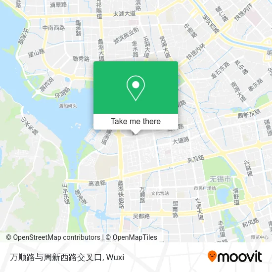万顺路与周新西路交叉口 map