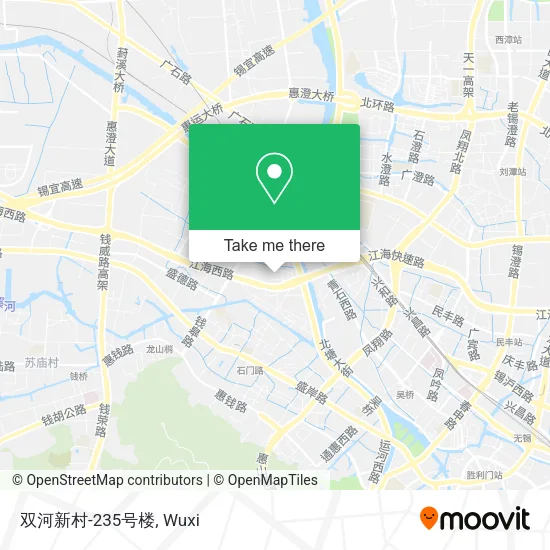 双河新村-235号楼 map