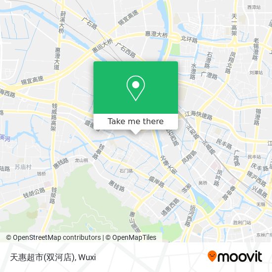 天惠超市(双河店) map