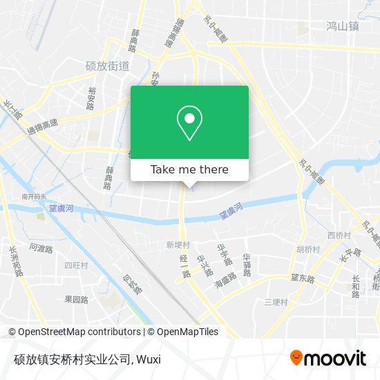 硕放镇安桥村实业公司 map