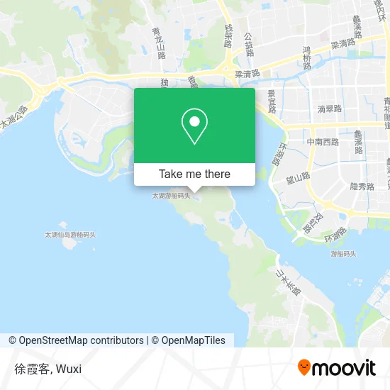 徐霞客 map