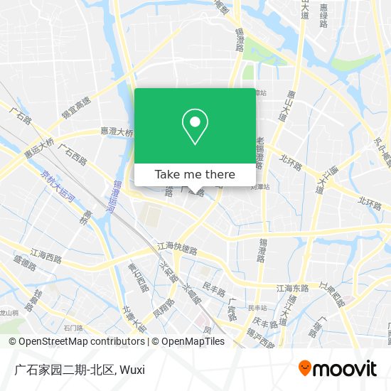 广石家园二期-北区 map