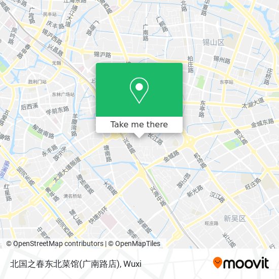 北国之春东北菜馆(广南路店) map