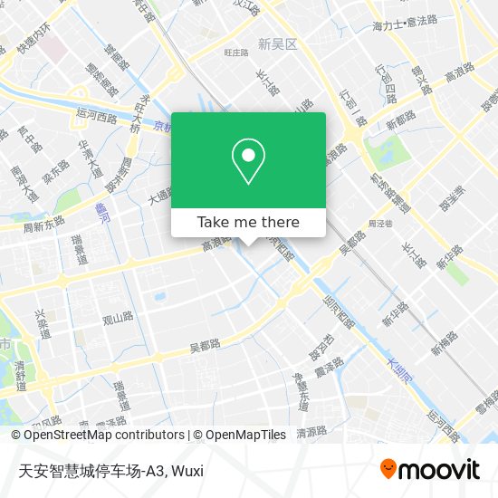 天安智慧城停车场-A3 map