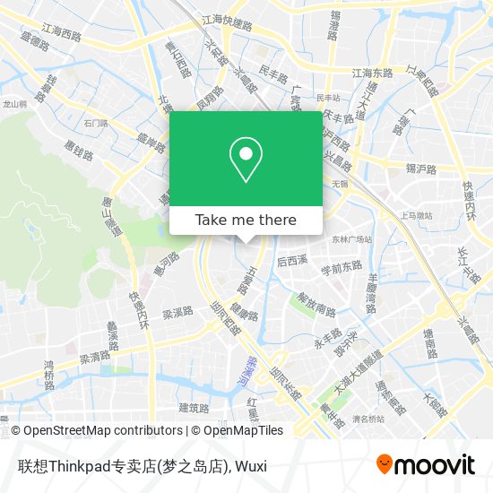 联想Thinkpad专卖店(梦之岛店) map