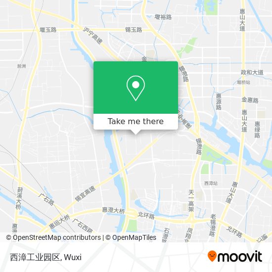 西漳工业园区 map