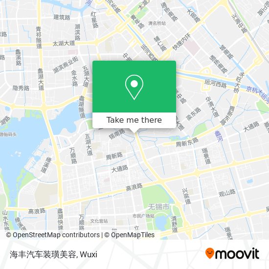 海丰汽车装璜美容 map