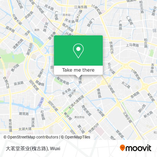 大茗堂茶业(槐古路) map