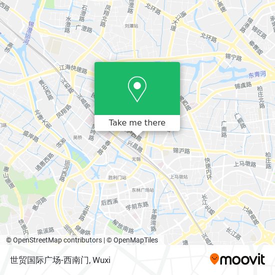 世贸国际广场-西南门 map