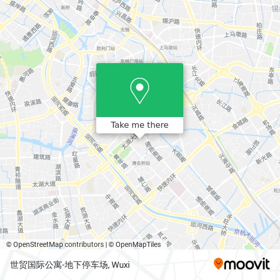 世贸国际公寓-地下停车场 map
