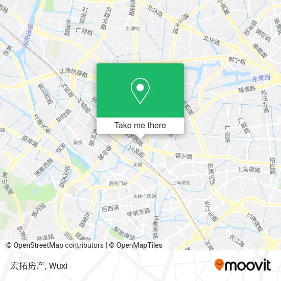 宏拓房产 map