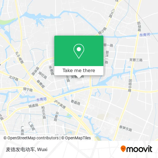 麦德发电动车 map