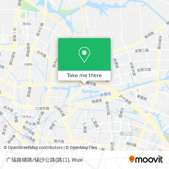 广瑞路辅路/锡沙公路(路口) map