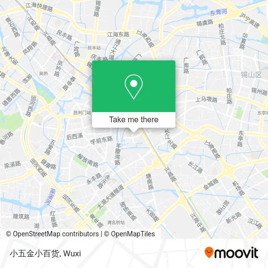 小五金小百货 map