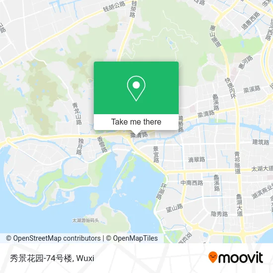 秀景花园-74号楼 map