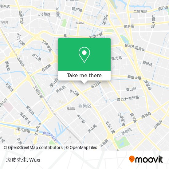 凉皮先生 map
