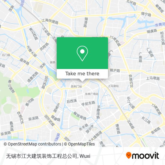 无锡市江大建筑装饰工程总公司 map