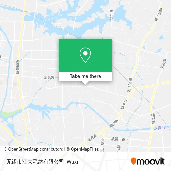 无锡市江大毛纺有限公司 map