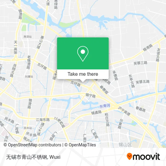 无锡市青山不锈钢 map