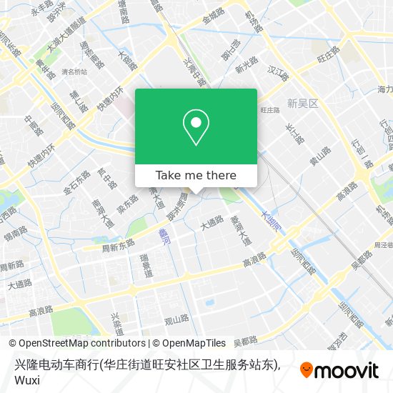 兴隆电动车商行(华庄街道旺安社区卫生服务站东) map