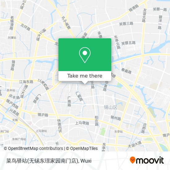 菜鸟驿站(无锡东璟家园南门店) map