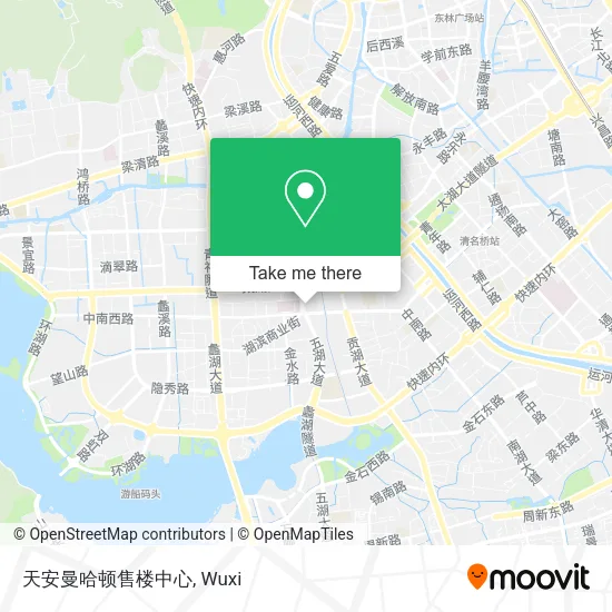 天安曼哈顿售楼中心 map