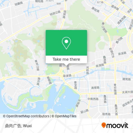 鼎尚广告 map