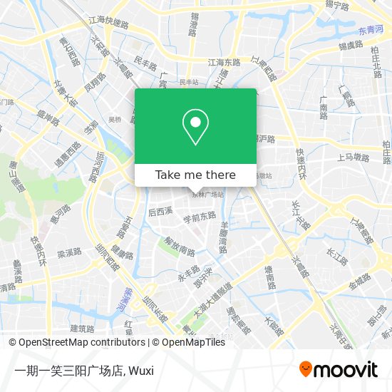 一期一笑三阳广场店 map