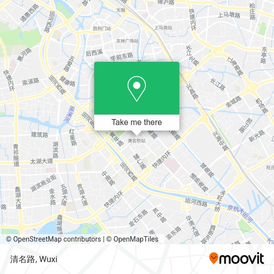 清名路 map