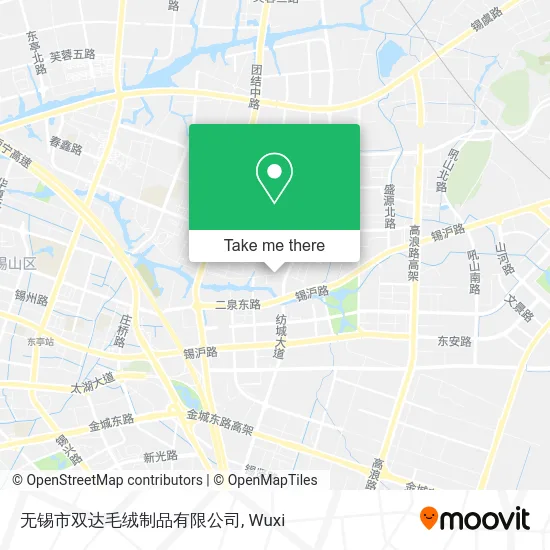 无锡市双达毛绒制品有限公司 map