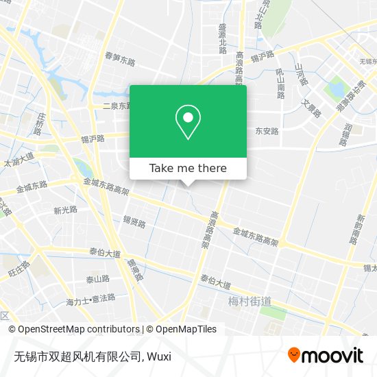 无锡市双超风机有限公司 map