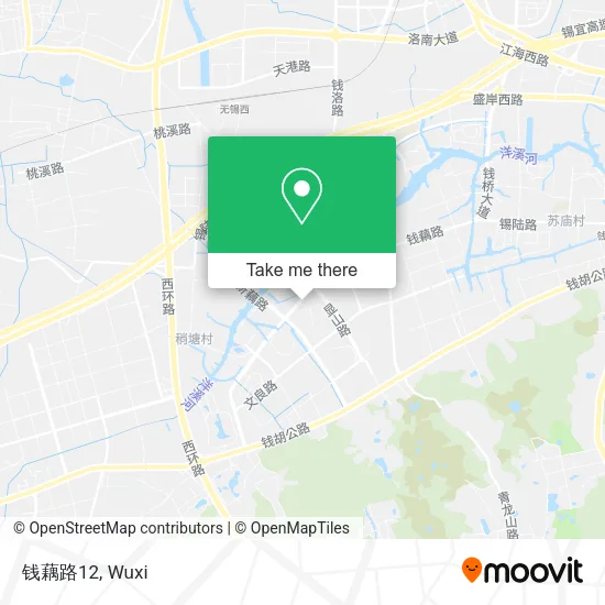 钱藕路12 map