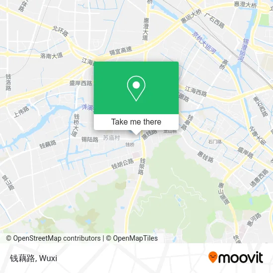 钱藕路 map