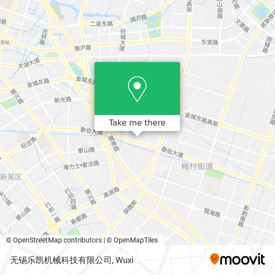 无锡乐凯机械科技有限公司 map