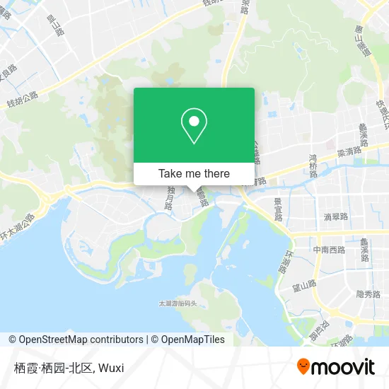 栖霞·栖园-北区 map