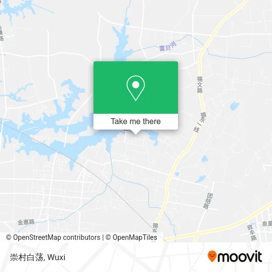 崇村白荡 map