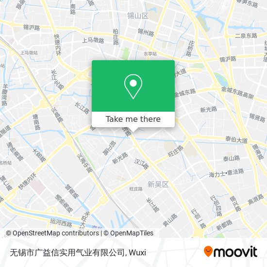 无锡市广益信实用气业有限公司 map
