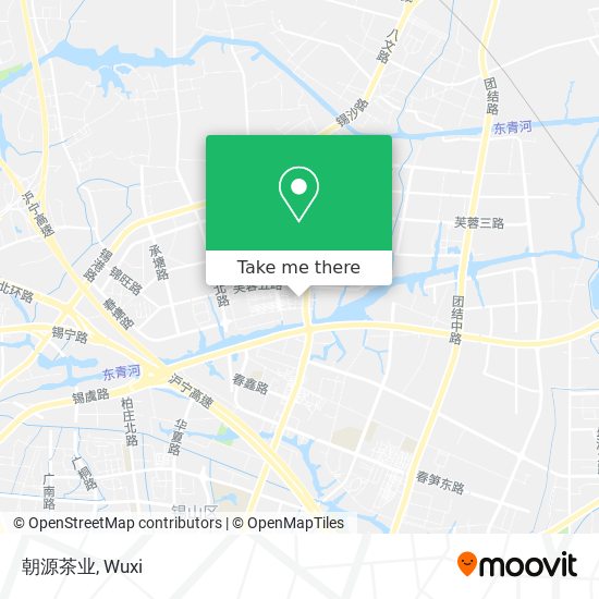 朝源茶业 map