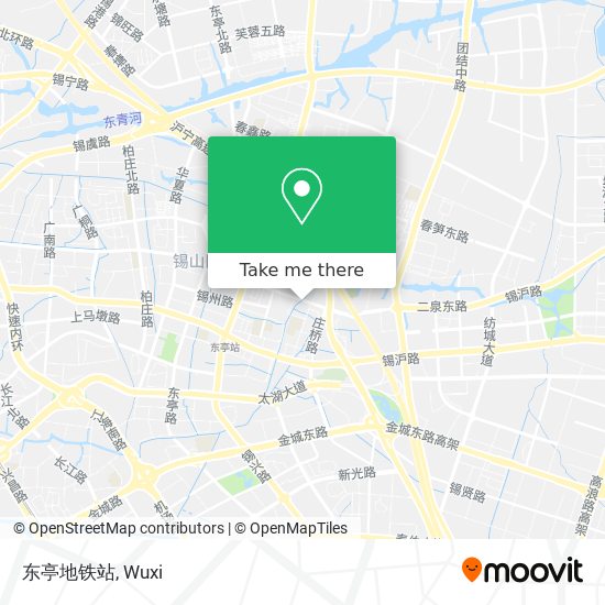 东亭地铁站 map