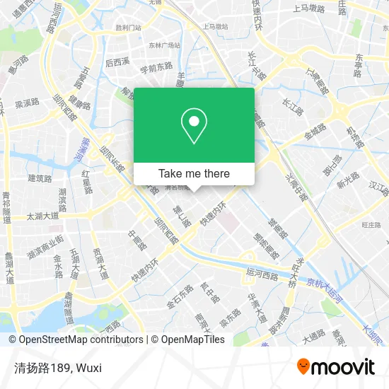 清扬路189 map