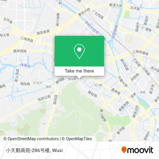 小天鹅南苑-286号楼 map