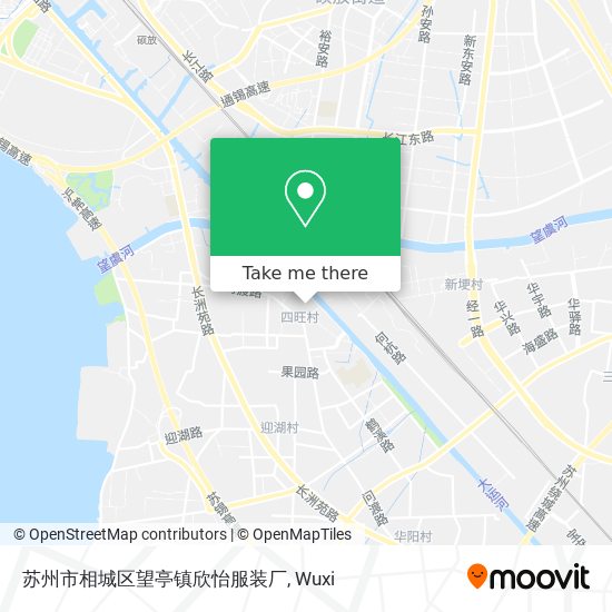 苏州市相城区望亭镇欣怡服装厂 map