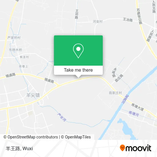 羊王路 map