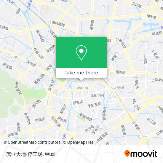 茂业天地-停车场 map