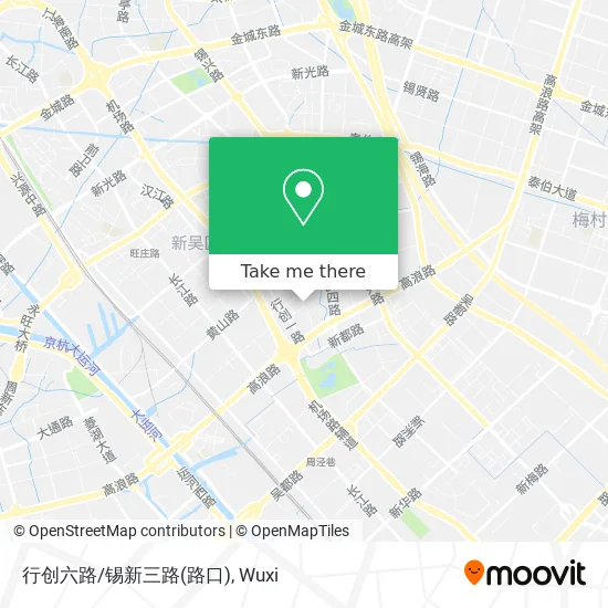 行创六路/锡新三路(路口) map