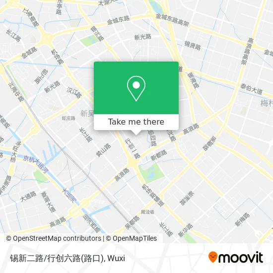 锡新二路/行创六路(路口) map